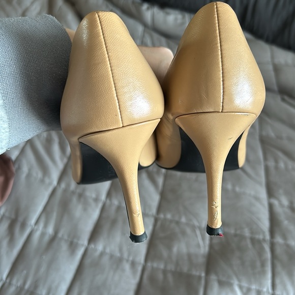 Rampage Tan Pointy Toe Heels - 8.5 - Picture 5 of 5